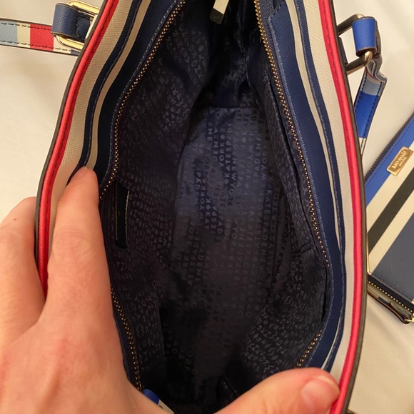 Kate Spade Striped Purse and Matching Wallet - Picture 7 of 9